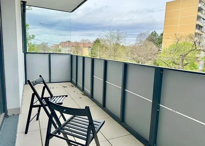 דירה Modern Danube With Balcony & Free Parking וינה